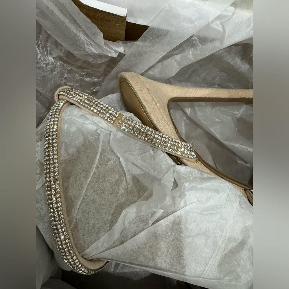 Express Rhinestone Pumps - Picture 2 of 7